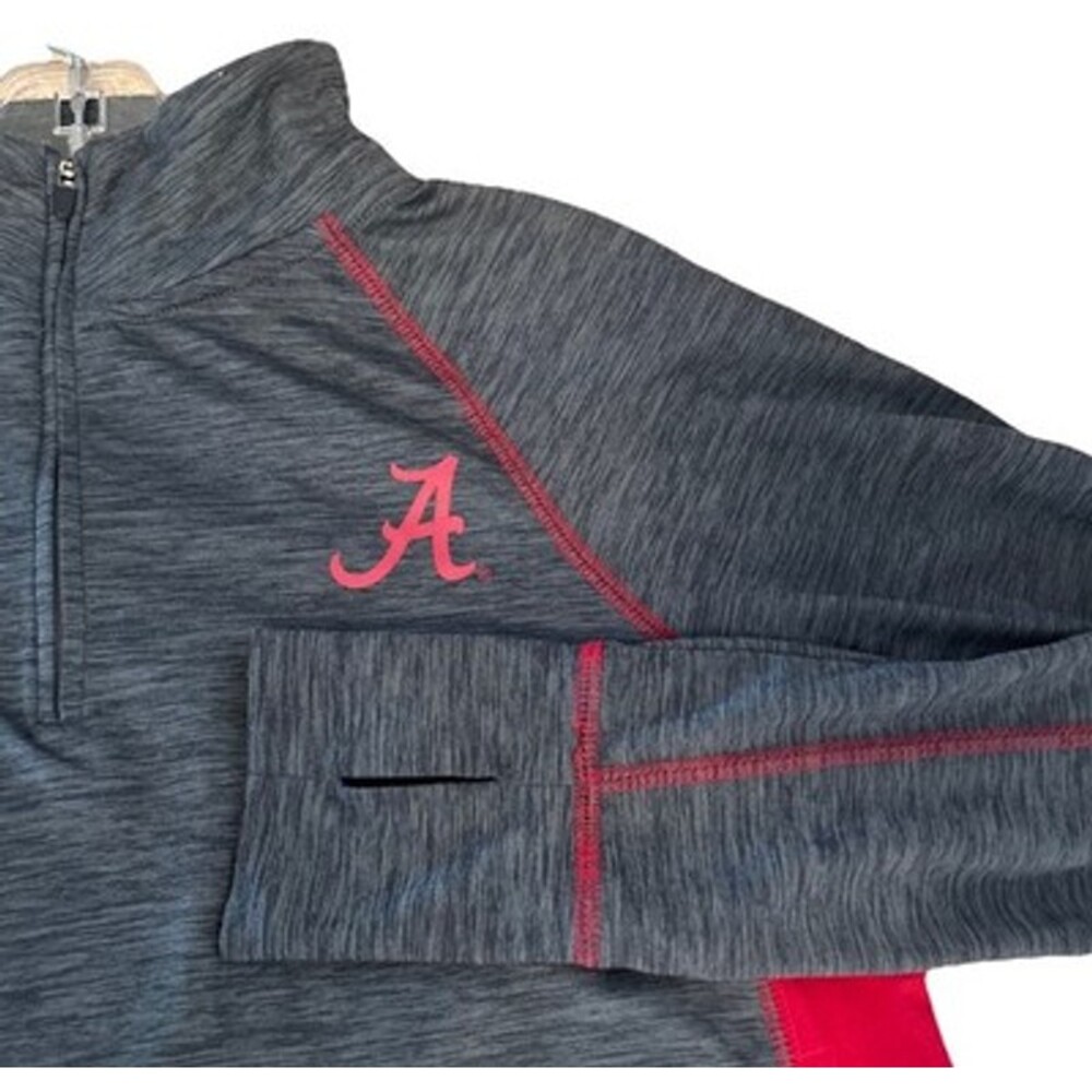 Alabama 1/4 Zip Women's Sz Large   Long Sleeve Run Walk Tennis Pickleball
